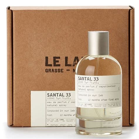 le labo santal 33 smell.